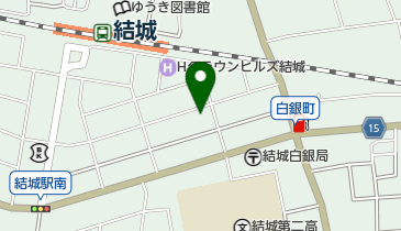 榊間理容室の地図画像