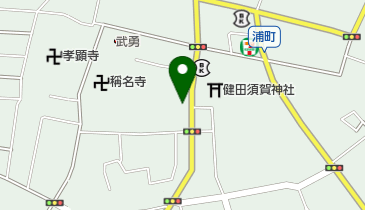 田村理容店の地図画像