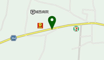 星野理容室の地図画像