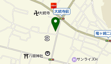 クチュール大峰の地図画像