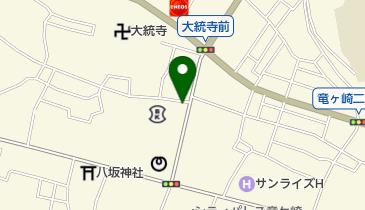 おかのランドリーの地図画像