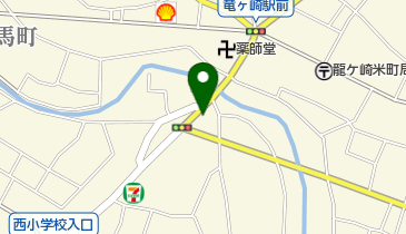 オクダクリーニング本店の地図画像