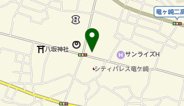 かねも呉服店の地図画像