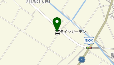 増田タイヤ商会の地図画像