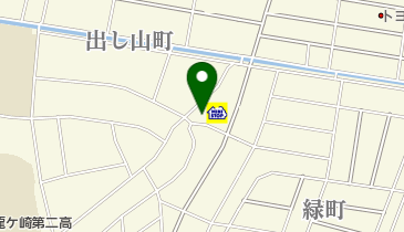 グリーンタウン美容室の地図画像