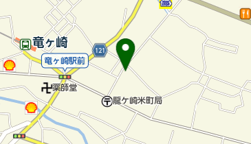 しみず美容室の地図画像