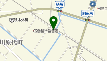 メイ美容室の地図画像