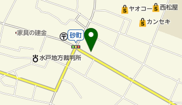 かねなり洋品店の地図画像