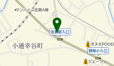 桜井洋品店の地図画像