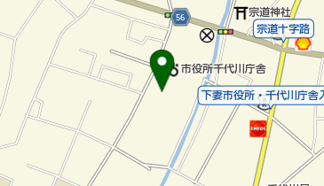 下妻市立 千代川公民館の地図画像