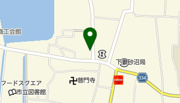 有限会社金子屋呉服店の地図画像