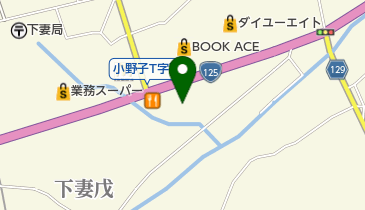 初沢工業所の地図画像