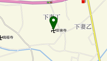 安楽寺の地図画像