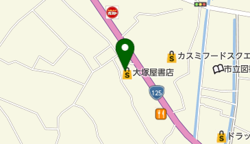 ブックアートの地図画像