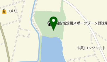 下妻市立 砂沼広域公園砂沼球場の地図画像