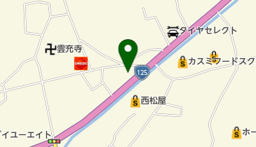 ダックスタイヤセールスの地図画像