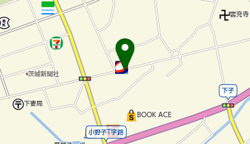 山崎商店の地図画像