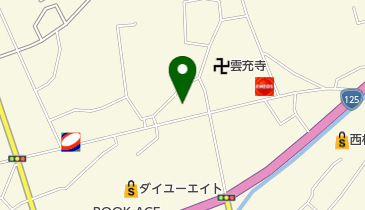 割烹志なだの地図画像