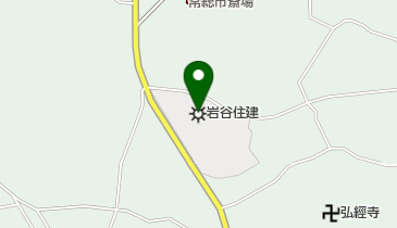 岩谷住建株式会社の地図画像