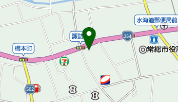 茨城県信用組合 水海道支店の地図画像