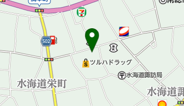 ギフト陶器のはまのの地図画像