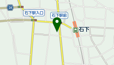 中福料理店の地図画像