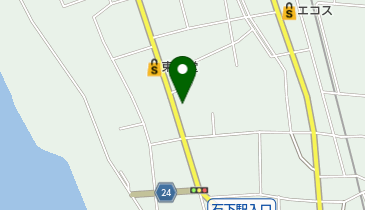 ナカヤシキ理容室の地図画像