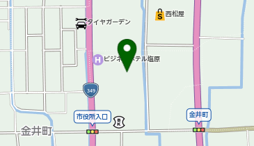 パシオス常陸太田店の地図画像