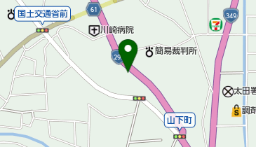 おおたでんきの地図画像