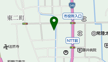 美容室アムールの地図画像