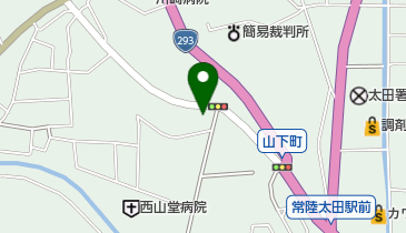 ノエビア常陸太田店の地図画像