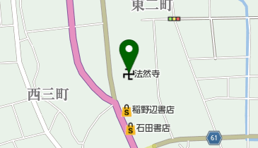 法然寺の地図画像