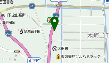 むらかみでんきの地図画像