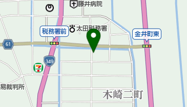 メガネの高松の地図画像