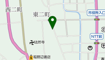 理容サワハタの地図画像