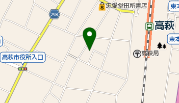 よつば治療院の地図画像