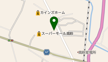 エホバの証人の高萩会衆の地図画像