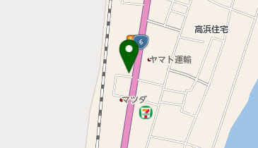 中村酒店の地図画像