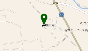 能仁寺の地図画像