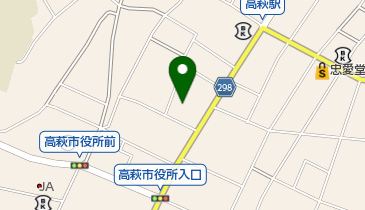 仲屋運動具店の地図画像