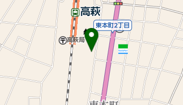 萬屋青果の地図画像