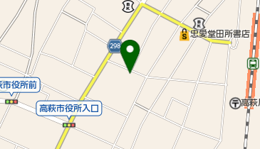 左貫園の地図画像