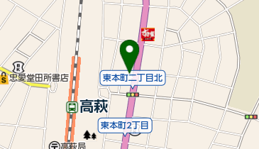 カトレヤ美容室の地図画像