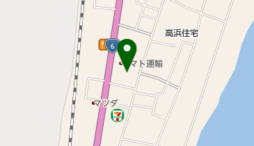 カナザワ理容の地図画像