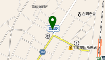 吉田理容所の地図画像