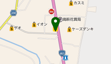 へんこつ 高萩安良川店の地図画像