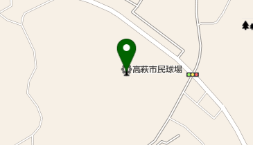 高萩市役所 市民野球場の地図画像