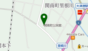 北茨城市 関南町公民館の地図画像