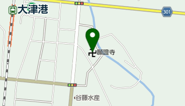 願證寺の地図画像