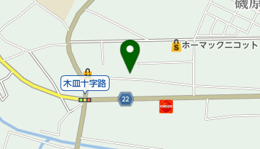 久野寝具店の地図画像